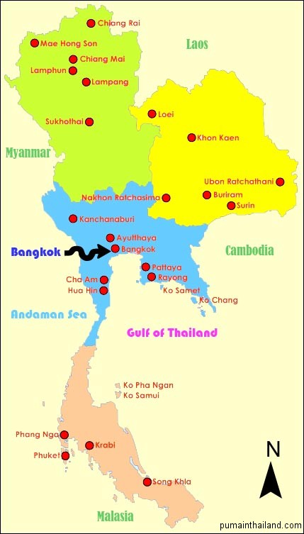 Карта тайланда на русском языке с городами. Порты Тайланда на карте. Экономическая карта Тайланда. Тайланд порт на карте. Промышленность Таиланда карта.