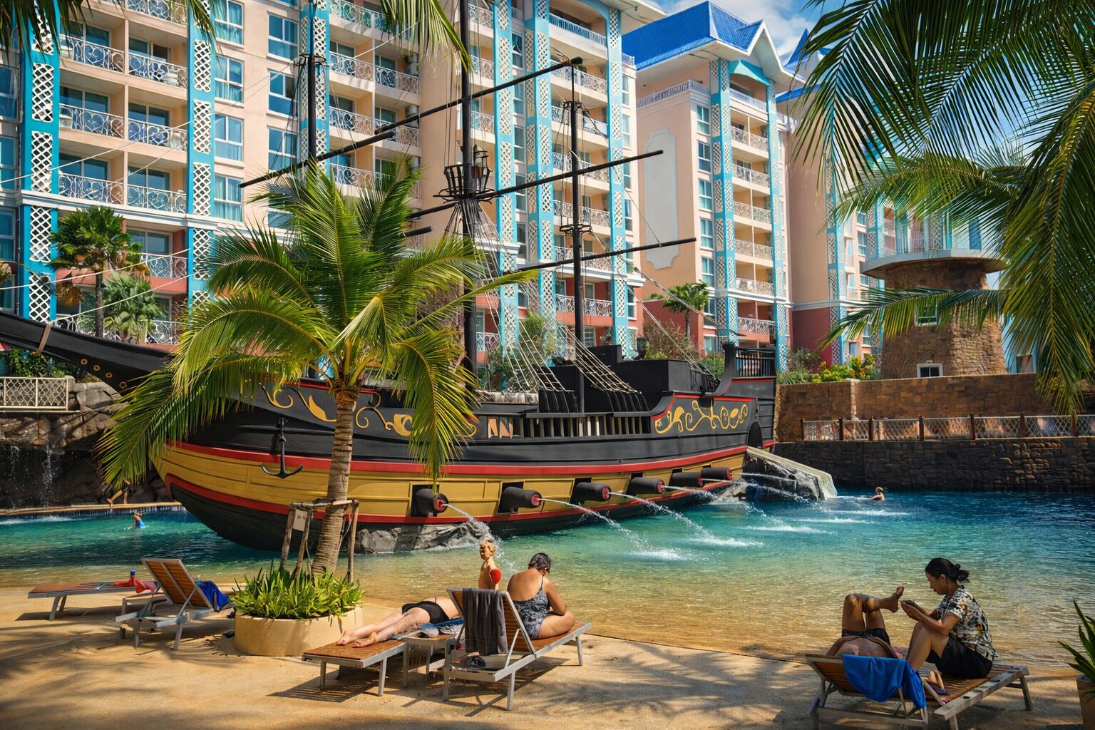 Кондоминиум с бассейном в Паттайе