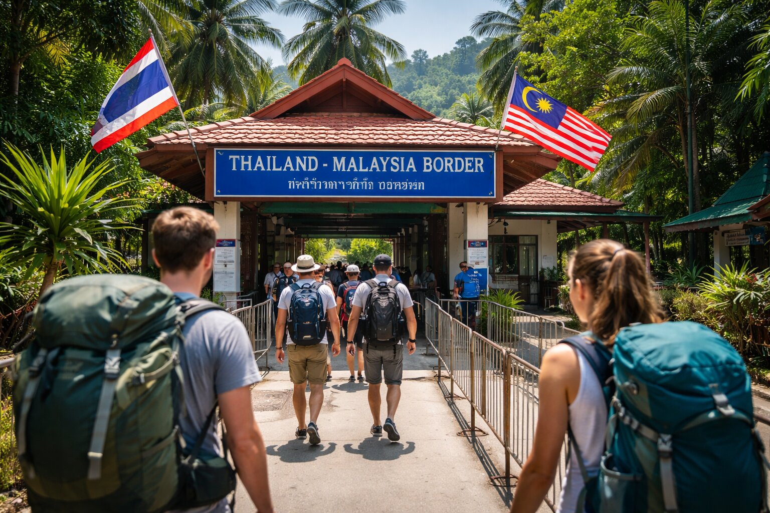 Пограничный переход Таиланд-Малайзия