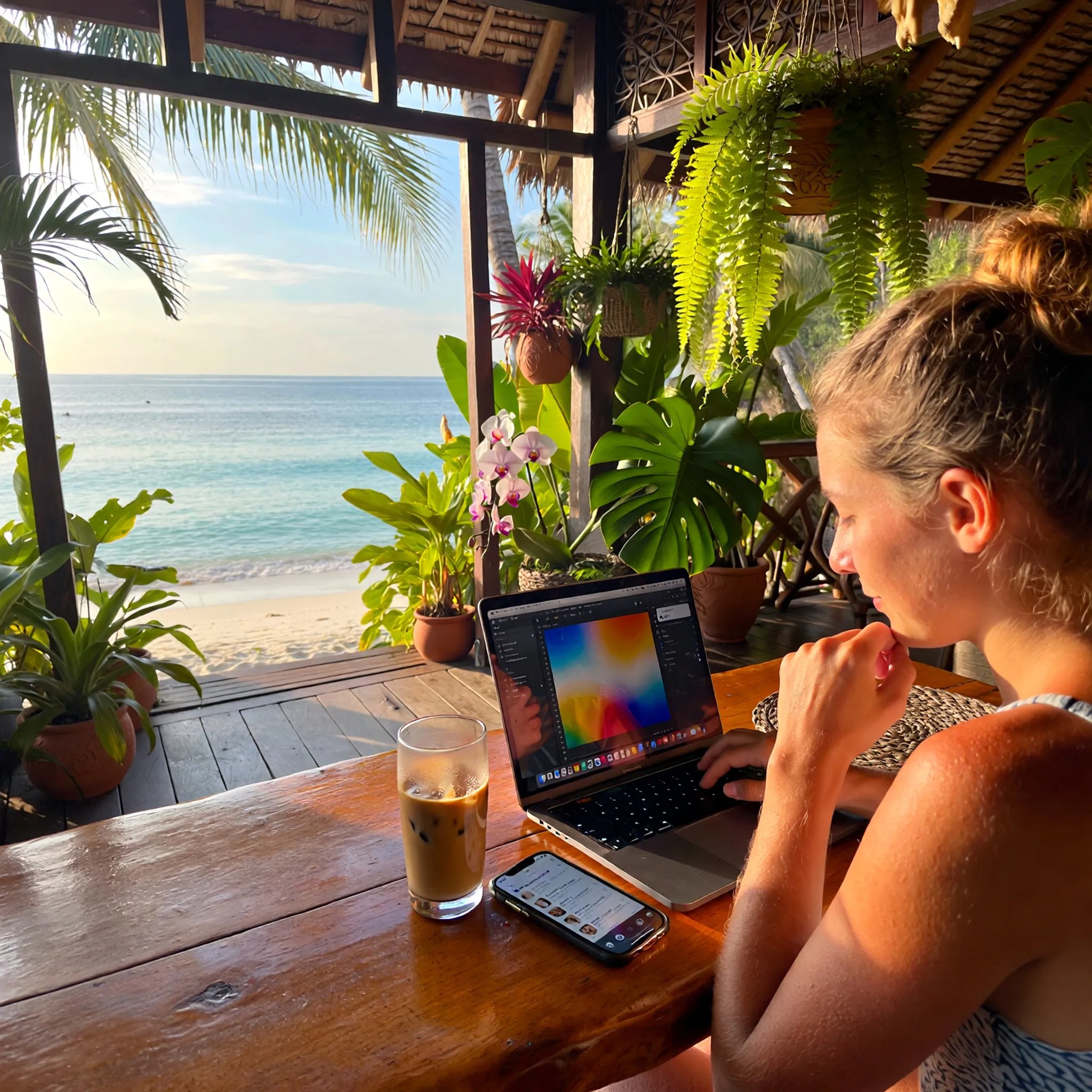 Удалёнка из тайского кафе — вполне реально