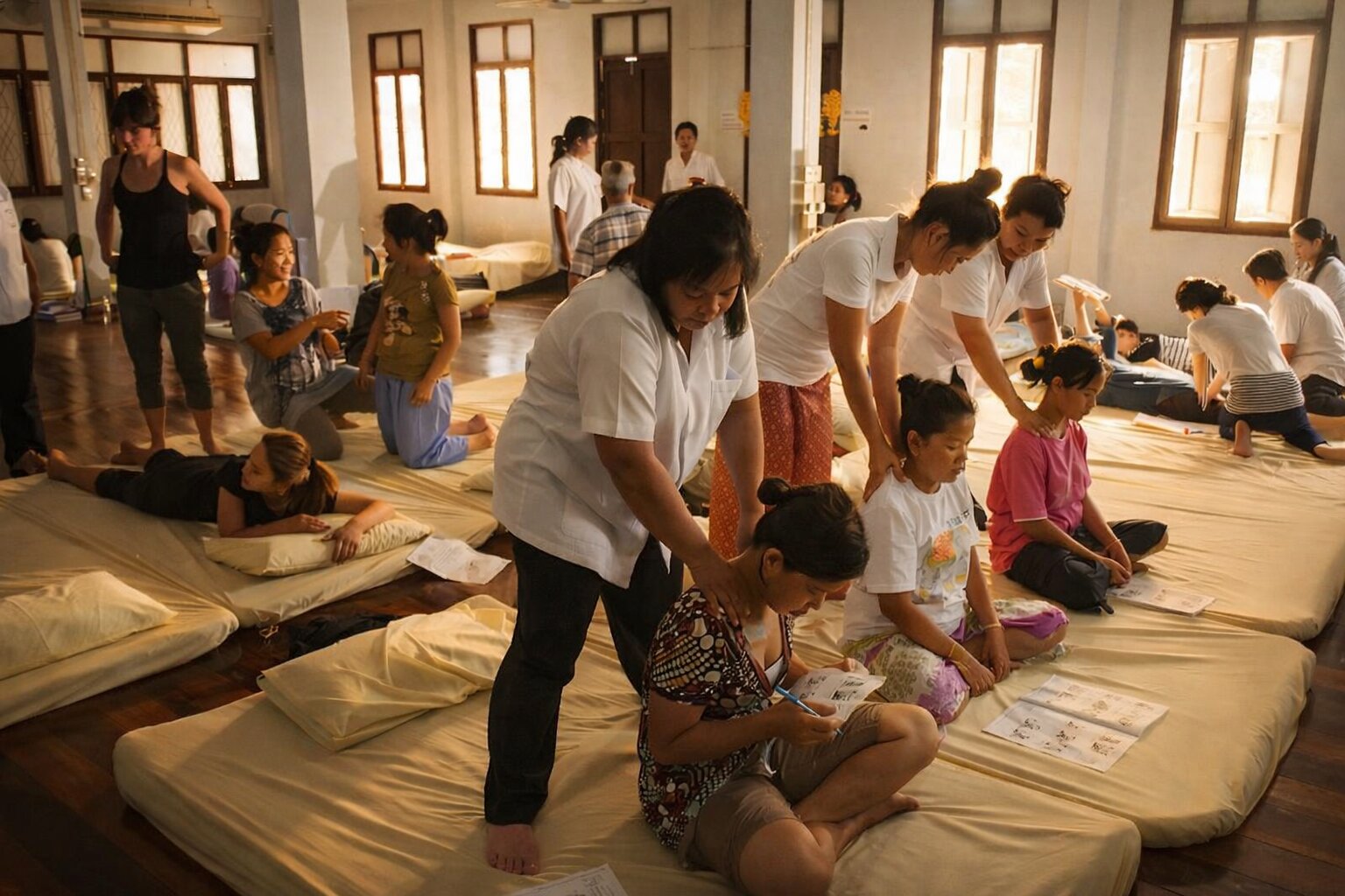 Тайский массаж в Таиланде