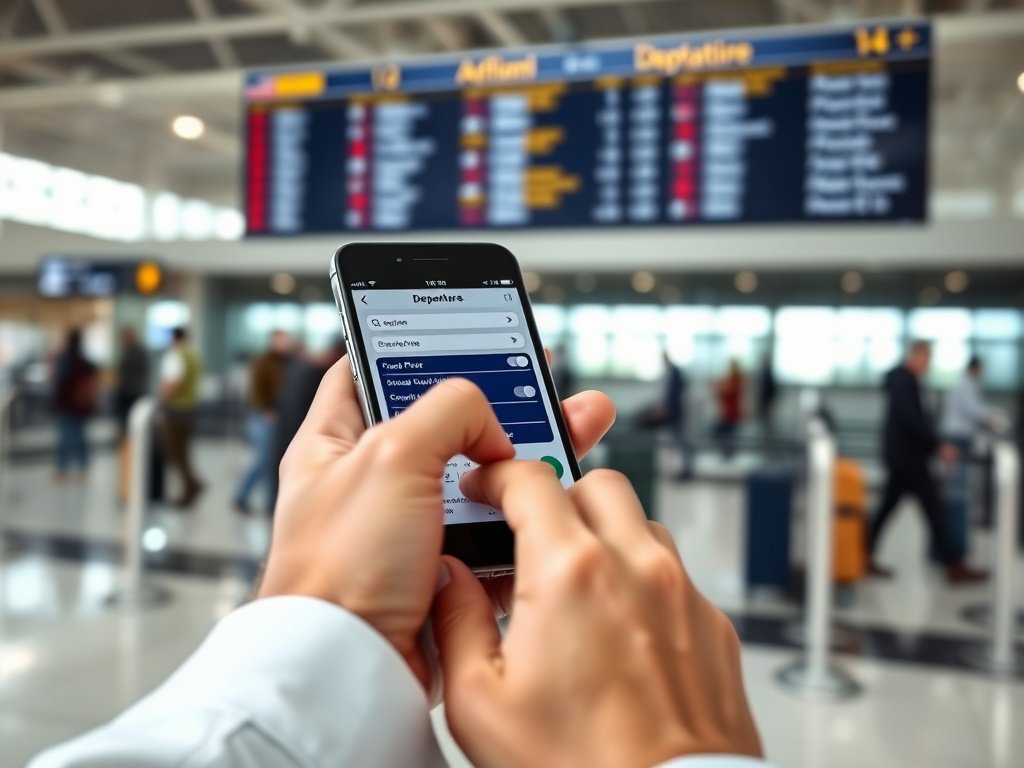 Заполнение информации о рейсе в TDAC