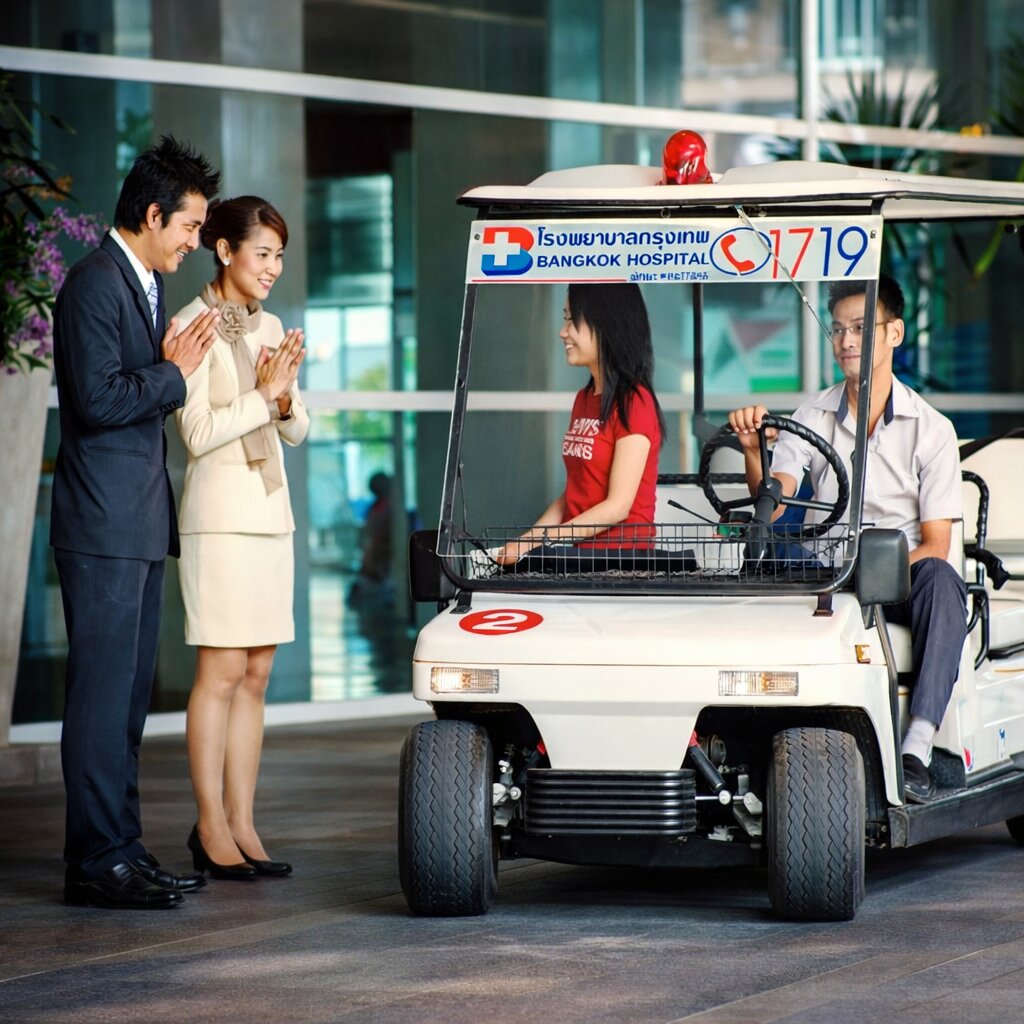 Частный госпиталь в Таиланде