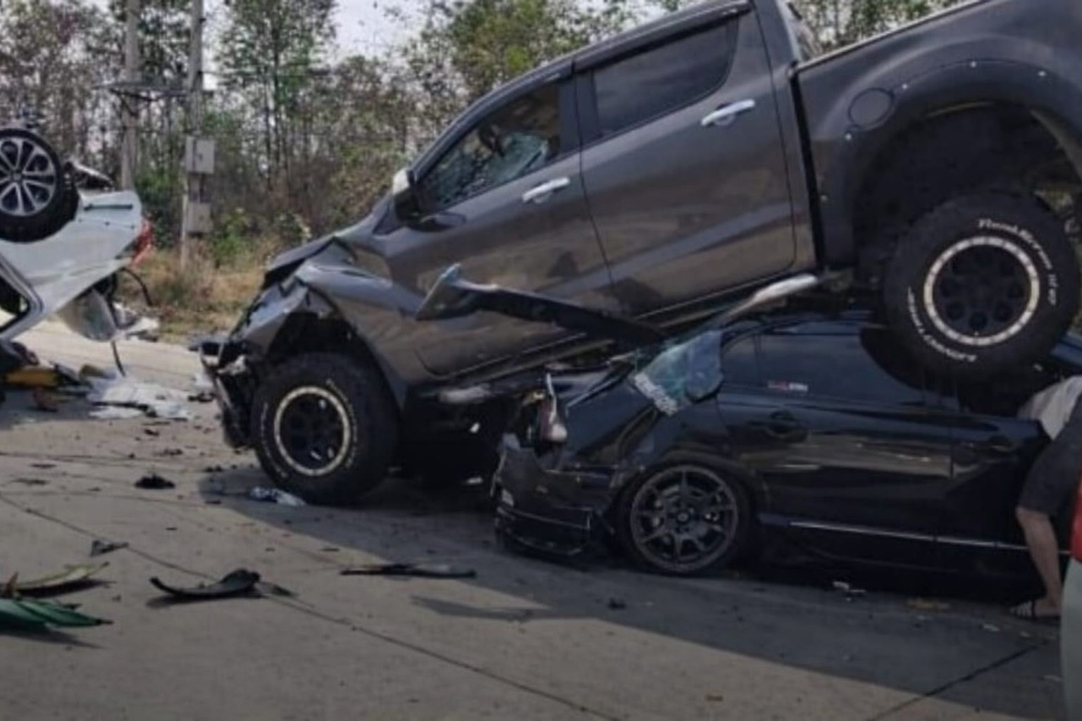 Дорожные аварии в Таиланде на Сонгкран 2026