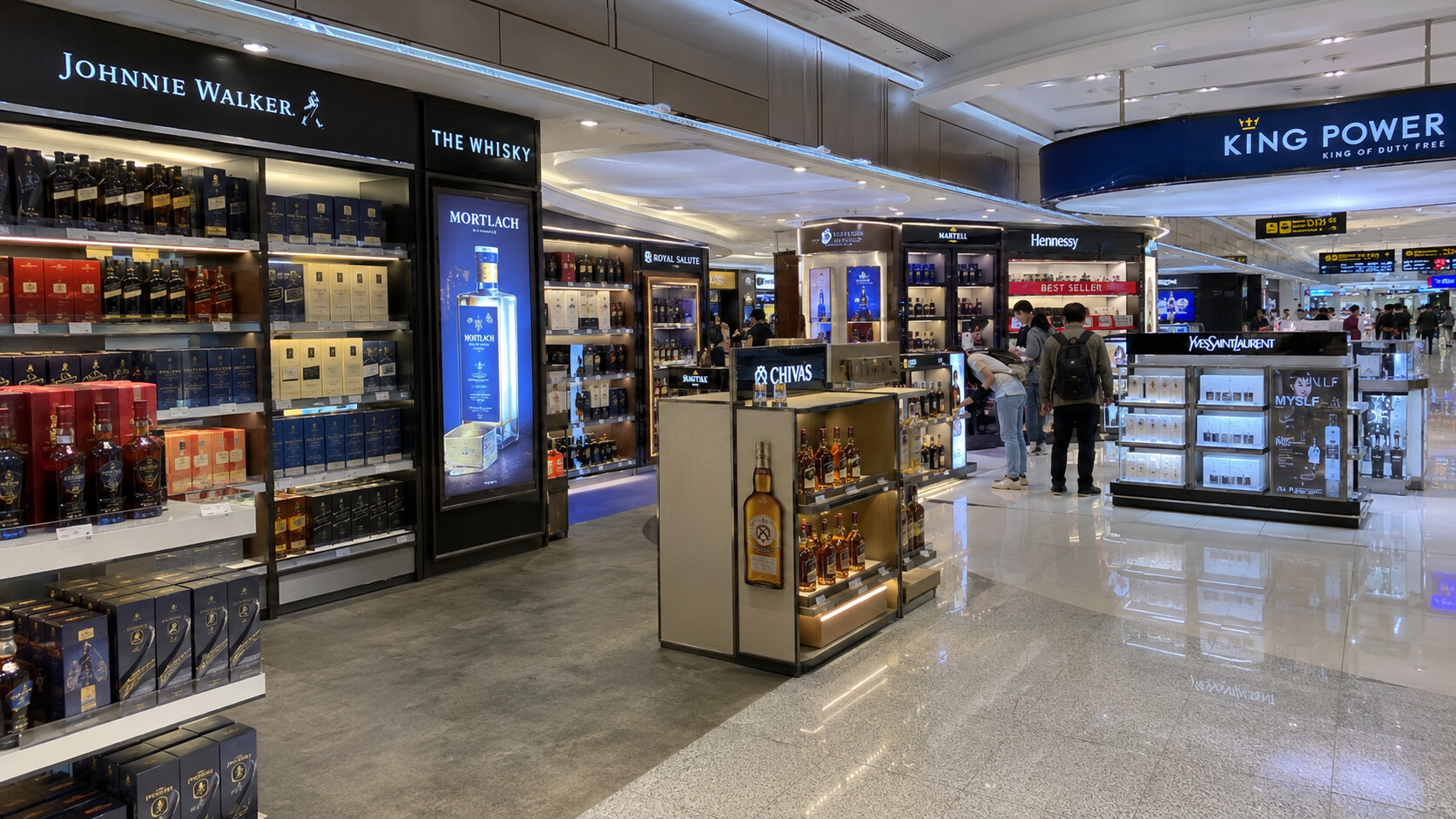Duty Free King Power в аэропорту Суварнабхуми, Таиланд