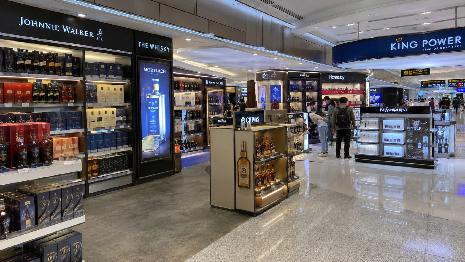 Duty Free King Power в аэропорту Суварнабхуми, Таиланд